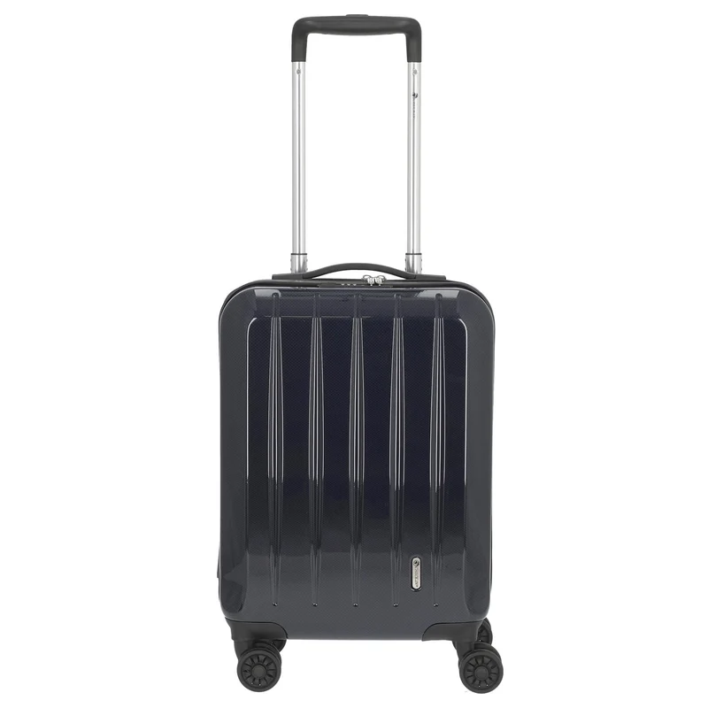 CHECK.IN London 2.0 - Trolley de 4 ruedas 50 cm (carbon blau)
