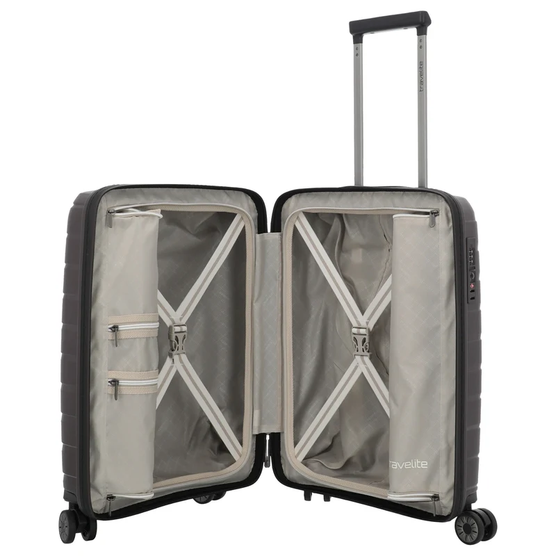 Travelite Air Base - Trolley de cabina con 4 ruedas S 55 cm (coffee)