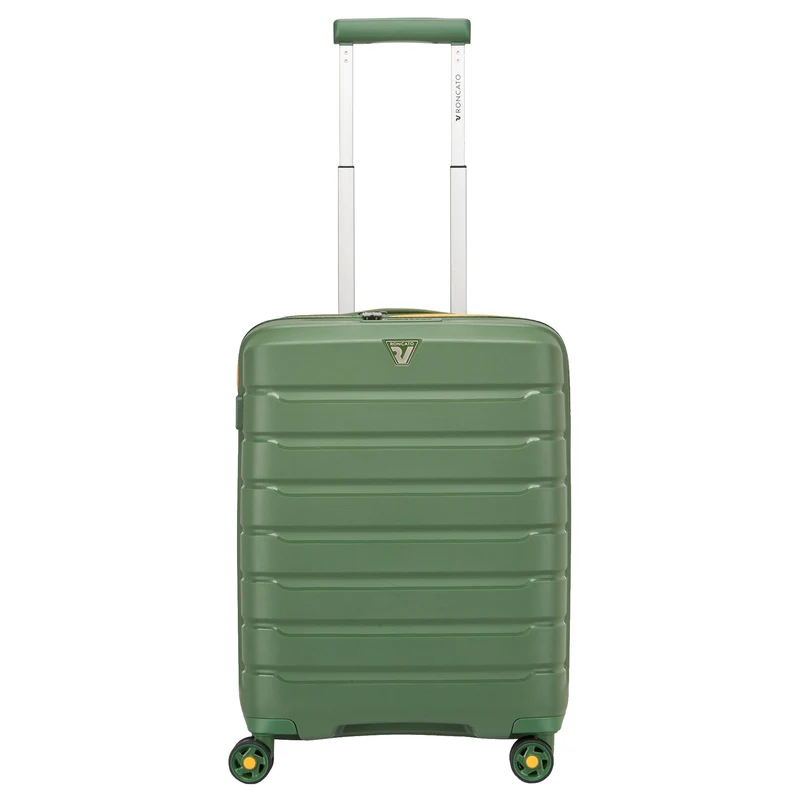 Roncato B-Flying Neon - 4-Rollen-Kabinentrolley S 55 cm (verde militare)