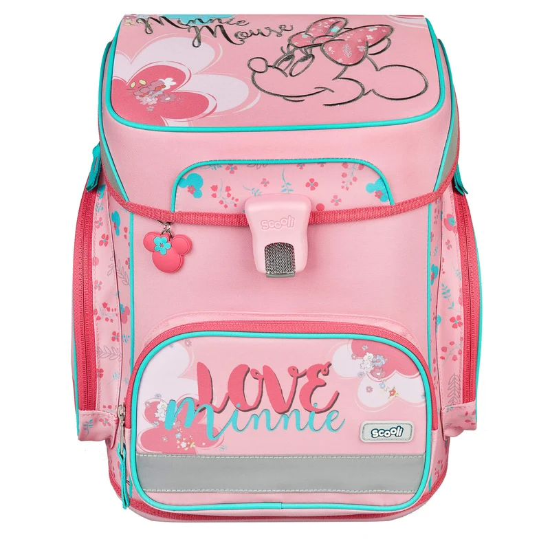 Scooli EasyFit - Set de mochila escolar 5 piezas (Minnie Mouse)