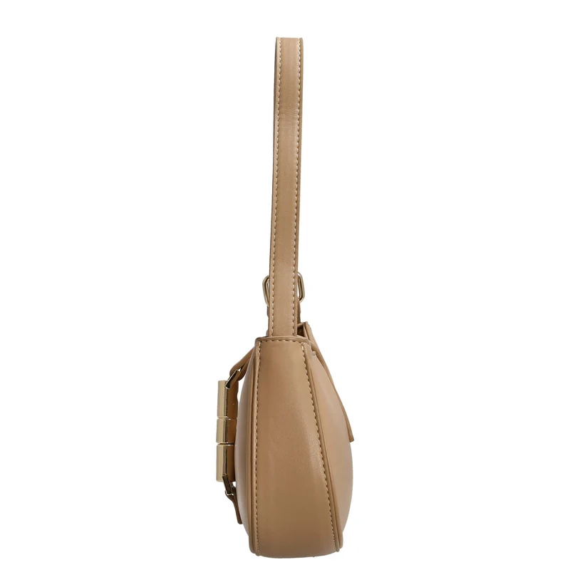 Seidenfelt Loviisa - Bolso de hombro 23 cm (coffe & cream)