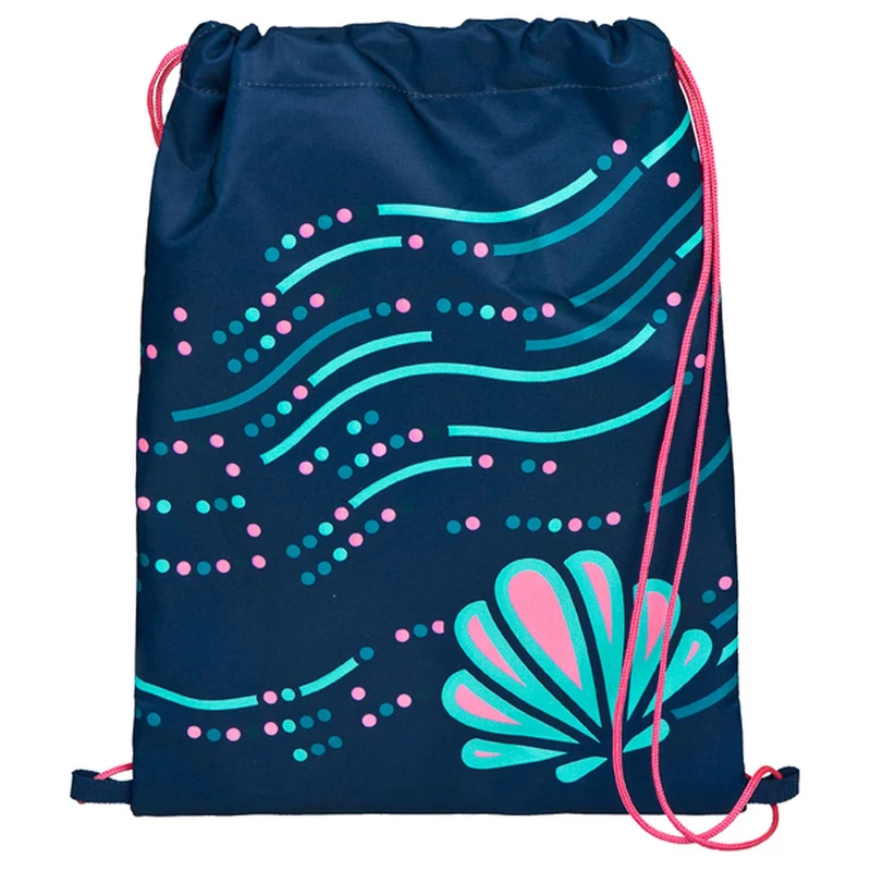 Scooli EasyFit Glow DIN - Set de mochila escolar 5 piezas (Dotty Dolphin)