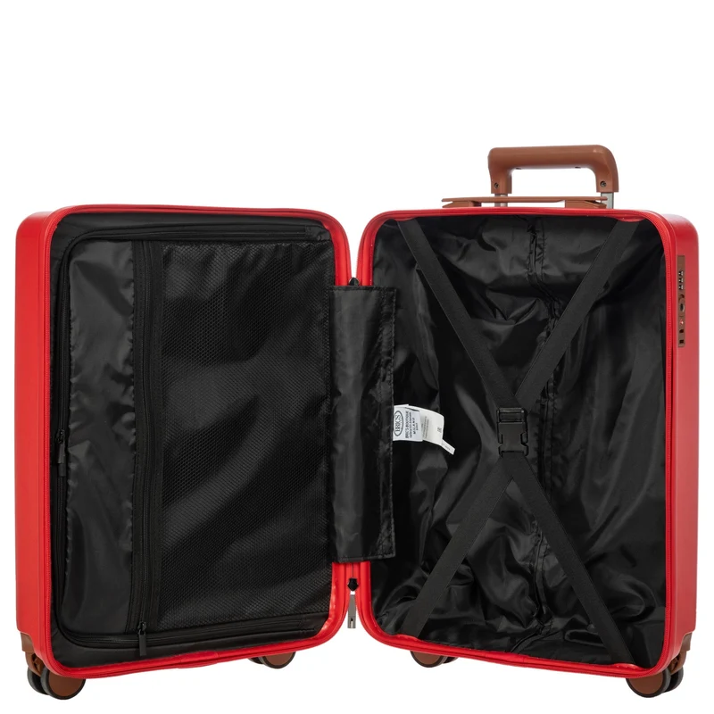 Brics Ferrara - Trolley de cabina con 4 ruedas 55 cm (red)