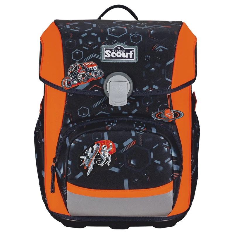 Scout Neo DIN - Set de mochila escolar 4 piezas (Space Data)