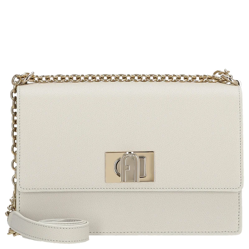 Furla 1927 S Crossbody 24 - Bolso bandolera 24 cm (marshmallow)