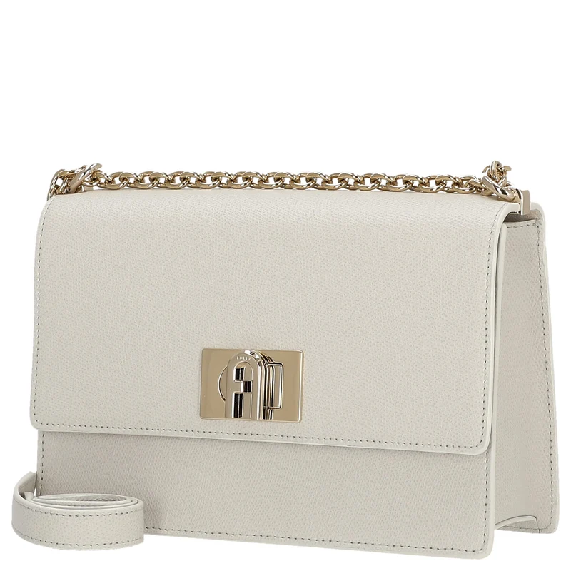 Furla 1927 S Crossbody 24 - Bolso bandolera 24 cm (marshmallow)