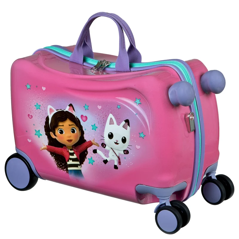 Undercover Gabby's Dollhouse Ride-On - Trolley infantil con 4 ruedas 47.5 cm (Gabby's Dollhouse)