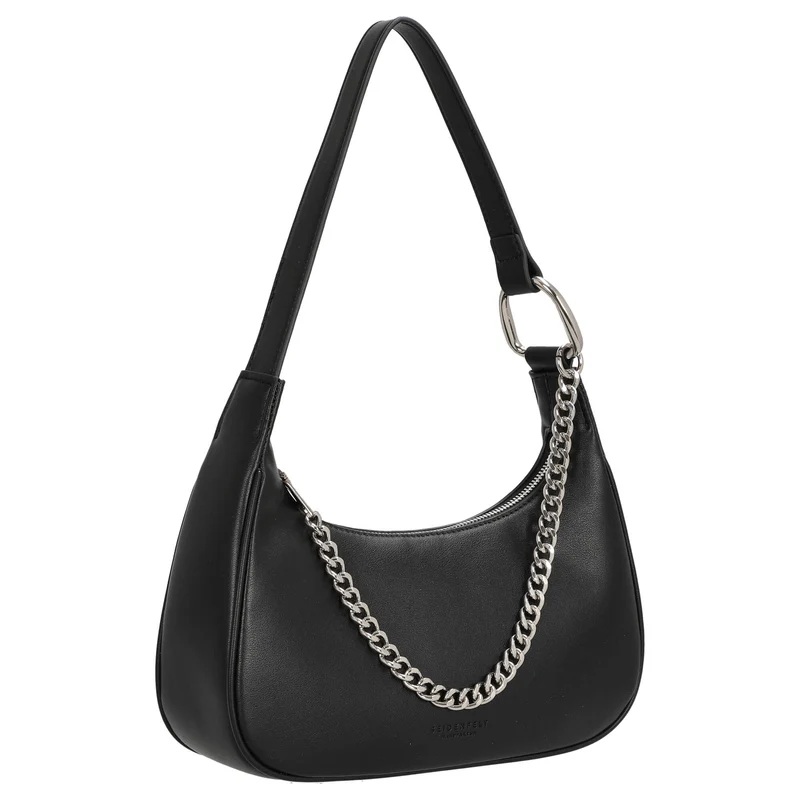 Seidenfelt Naantali - Bolso de hombro 24 cm (negro)