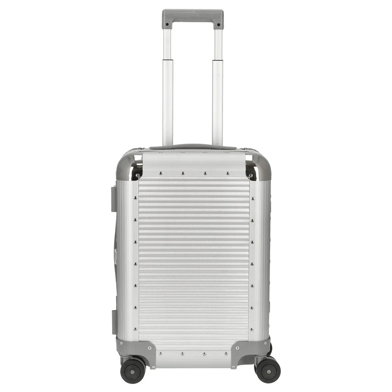 FPM Milano Bank S aluminum Spinner 53 - Trolley de cabina con 4 ruedas 53 cm (moonlight silver)