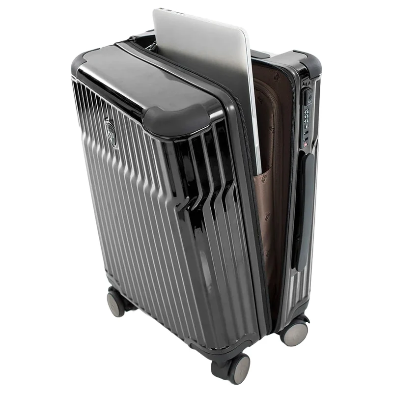 Heys Tekno - Trolley de cabina con 4 ruedas S 15.6" 53 cm USB (black)