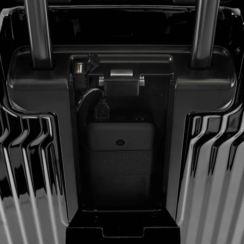 Heys Tekno - Trolley de cabina con 4 ruedas S 15.6" 53 cm USB (black)