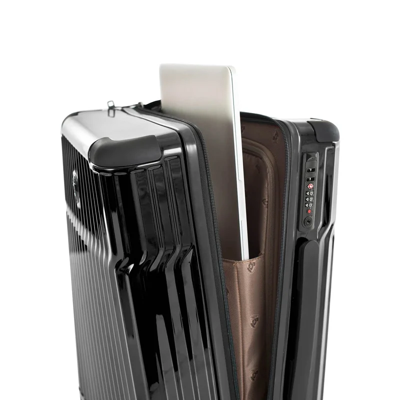 Heys Tekno - Trolley de cabina con 4 ruedas S 15.6" 53 cm USB (black)