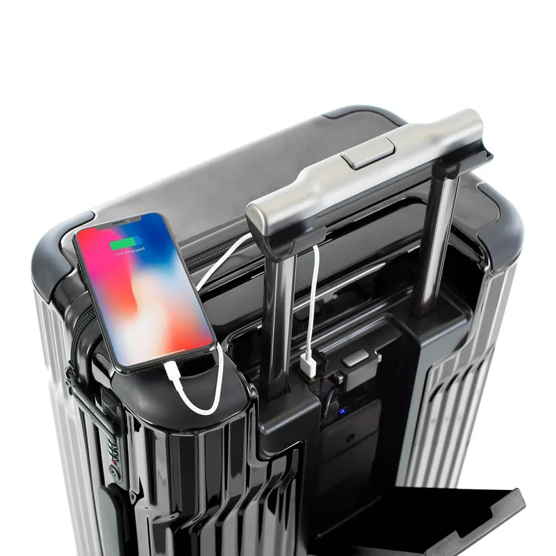 Heys Tekno - Trolley de cabina con 4 ruedas S 15.6" 53 cm USB (black)