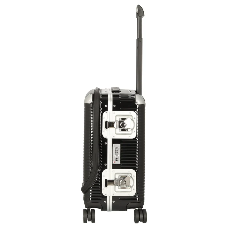 FPM Milano Bank Light Spinner 53 front pocket - Trolley de cabina con 4 ruedas 53 cm (licorice black)