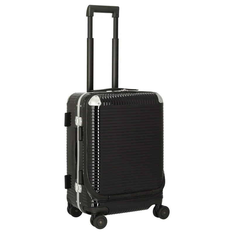 FPM Milano Bank Light Spinner 53 front pocket - Trolley de cabina con 4 ruedas 53 cm (licorice black)