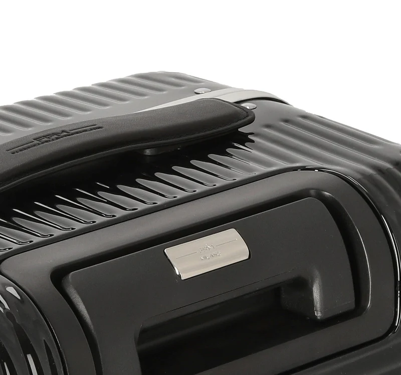 FPM Milano Bank Light Spinner 53 front pocket - Trolley de cabina con 4 ruedas 53 cm (licorice black)