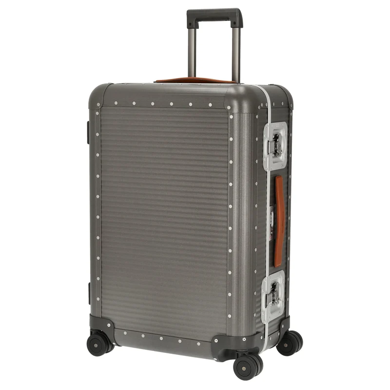 FPM Milano Bank aluminum Spinner 68 - Trolley de 4 ruedas 66 cm (steel grey)