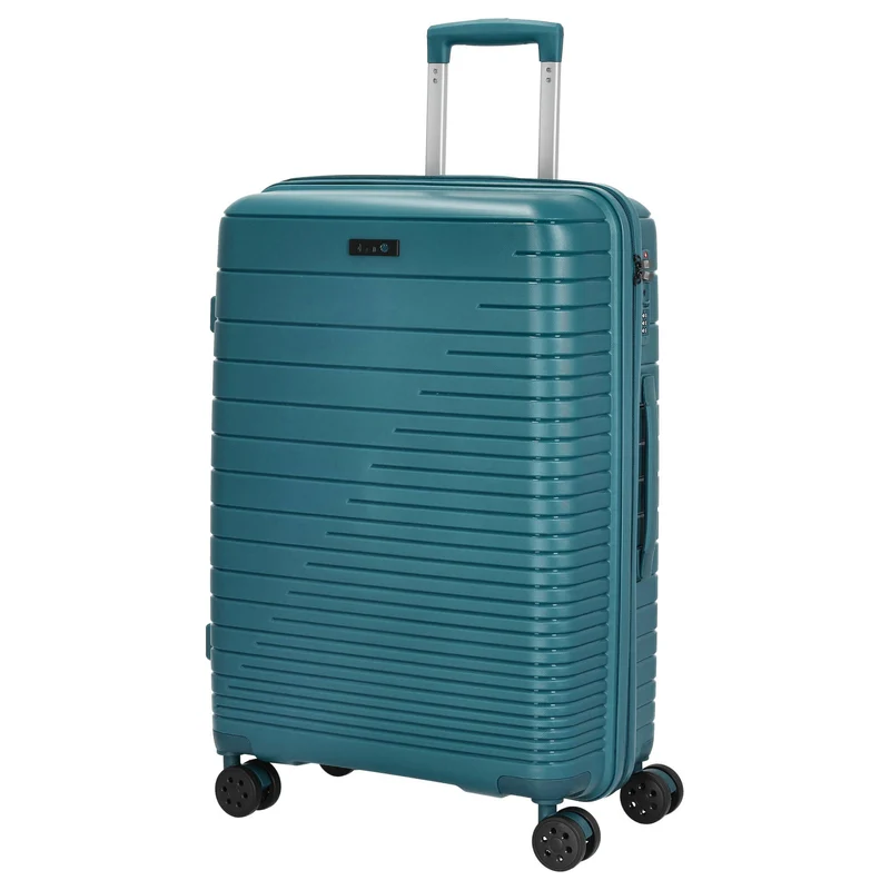 D&N Travel Line 4600 - Trolley de 4 ruedas M 65 cm (petrol)