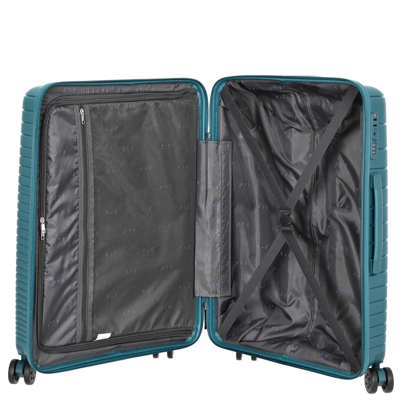 D&N Travel Line 4600 - Trolley de 4 ruedas M 65 cm (petrol)