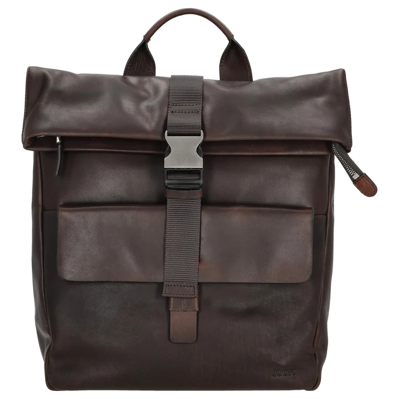 Joop Loreto Rico - Mochila 14" 37 cm M (color: marrón sello)