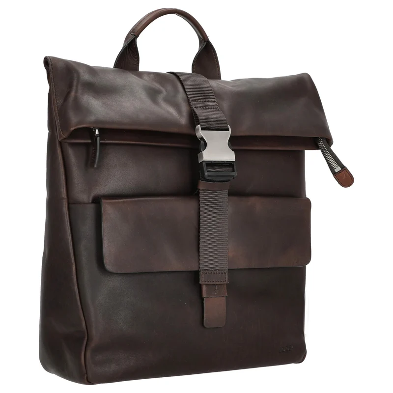Joop Loreto Rico - Mochila 14" 37 cm M (color: marrón sello)