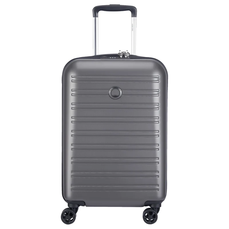 Delsey Paris Segur 2.0 - Maleta de cabina 4 ruedas S 55 cm (gris)