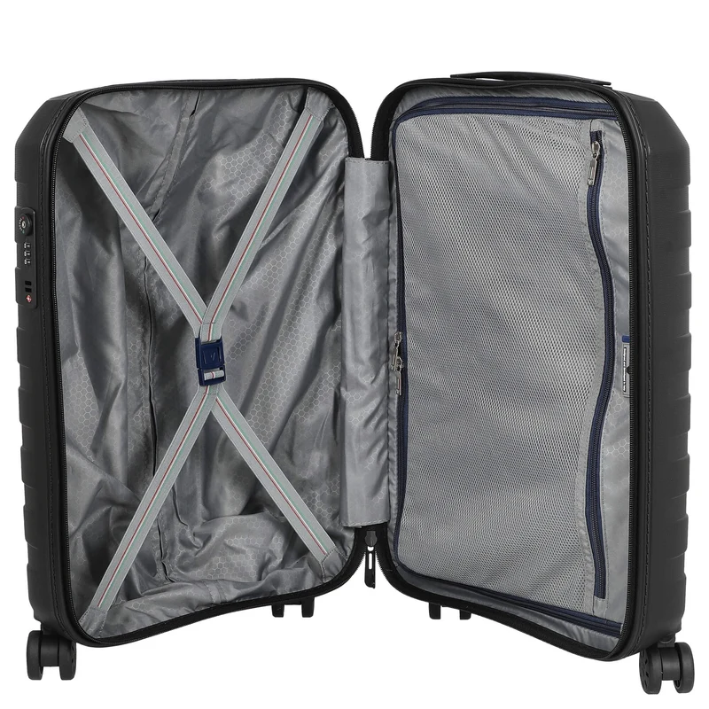Roncato Box Sport 2.0 - Trolley de cabina con 4 ruedas S 55 cm (nero/nero)