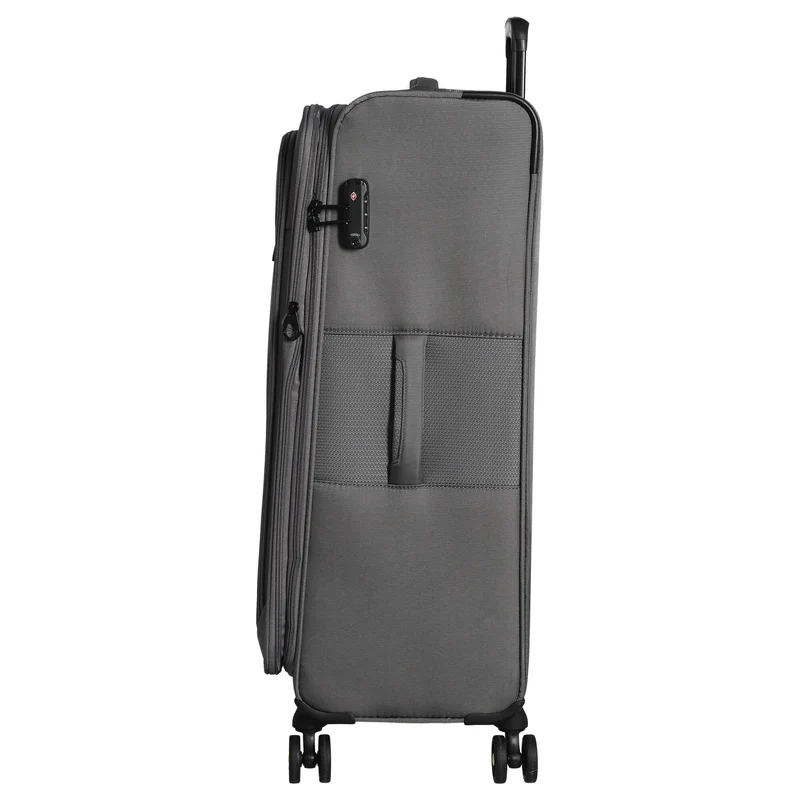 D&N Travel Line 9704 - Set de trolley, 3 piezas (grey)