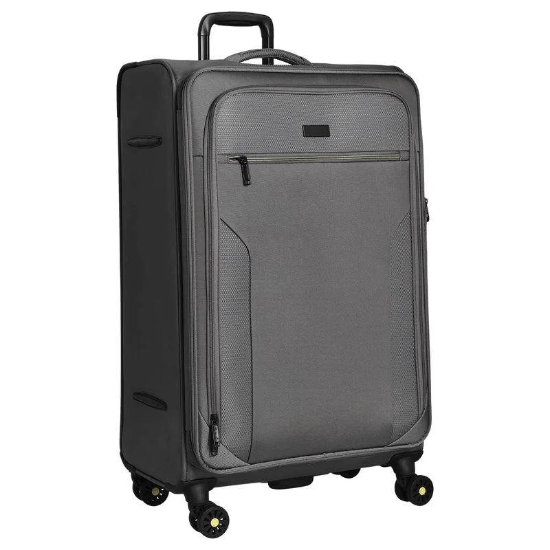 D&N Travel Line 9704 - Set de trolley, 3 piezas (grey)
