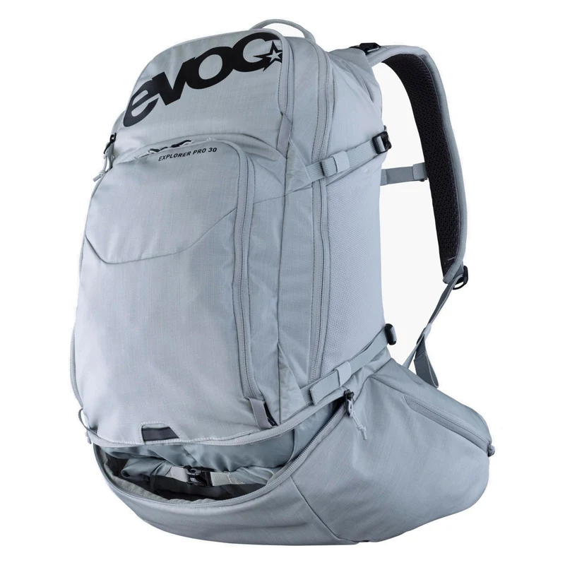 Evoc Explorer Pro 30 - Mochila de bicicleta (silver)