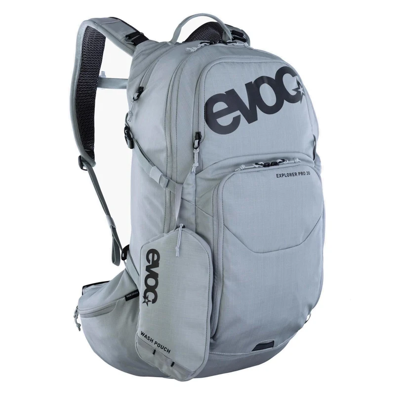 Evoc Explorer Pro 30 - Mochila de bicicleta (silver)