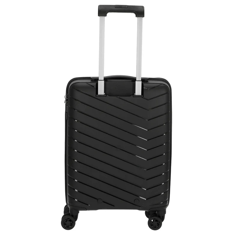 CHECK.IN Orlando - Maleta de cabina de 4 ruedas 55 cm (color: negro)