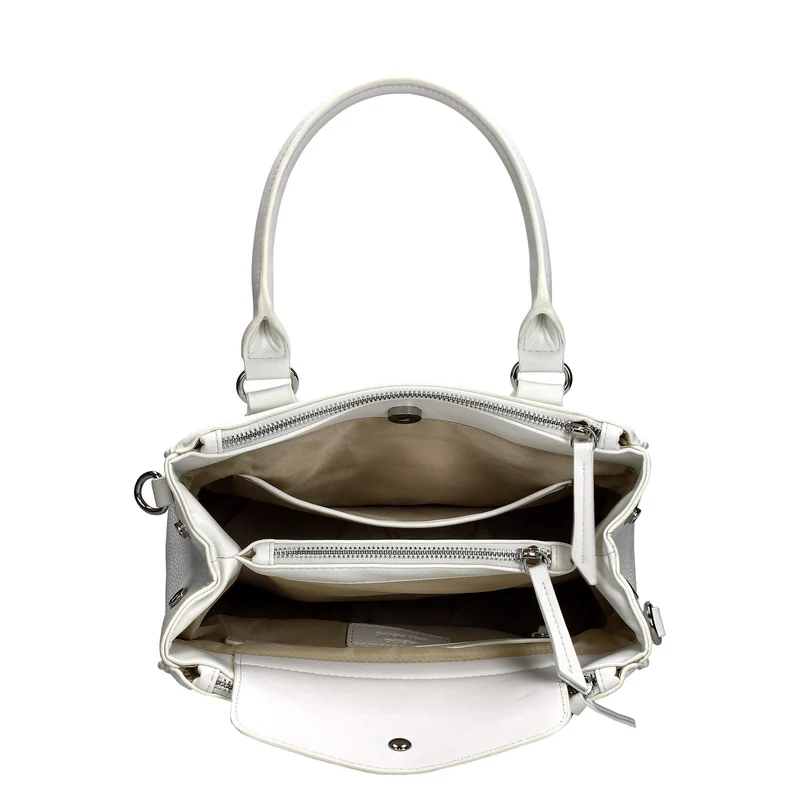 Valentino Bags Soho - Bolso de mano 27.5 cm (bianco)