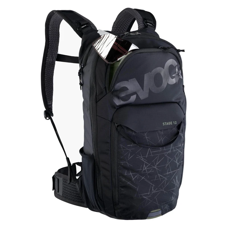Evoc Stage 12L - Mochila de ciclismo 44 cm (black)