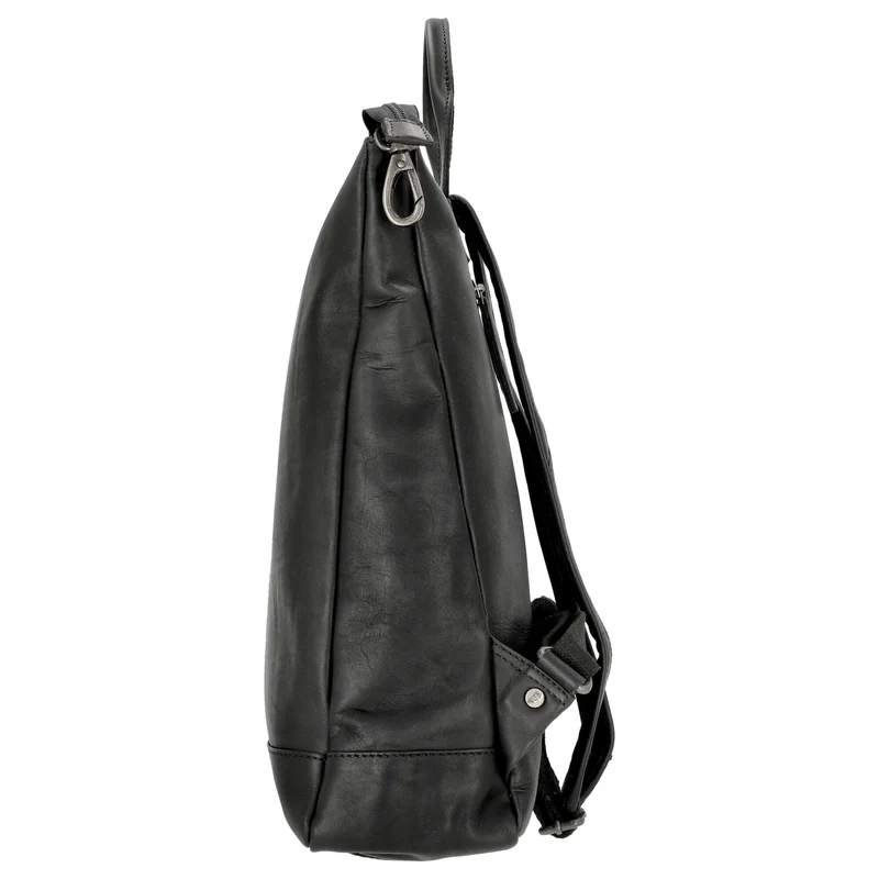 The Chesterfield Brand Manchester - Mochila Leder 40 cm (black)