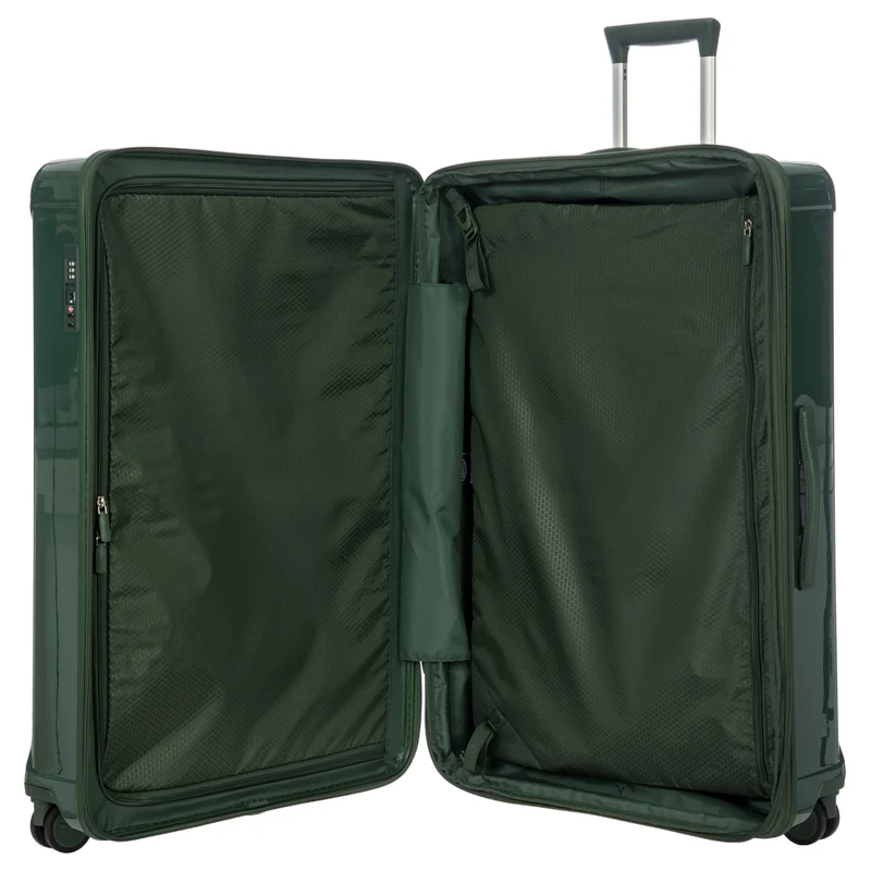 Brics Positano - Trolley XL de 4 ruedas 82 cm expandible (emerald green)