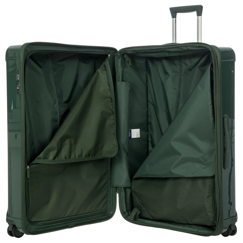 Brics Positano - Trolley XL de 4 ruedas 82 cm expandible (emerald green)