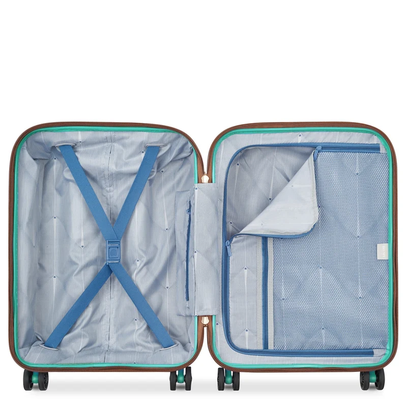 Delsey Paris Freestyle - Trolley de cabina con 4 ruedas SL 55 cm (mandel)