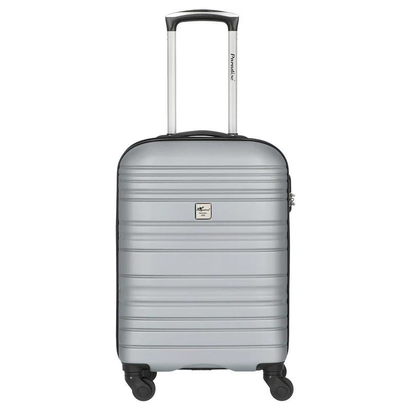 Paradise by CHECK.IN Santiago - Maleta de cabina de 4 ruedas 55 cm (color: plata)