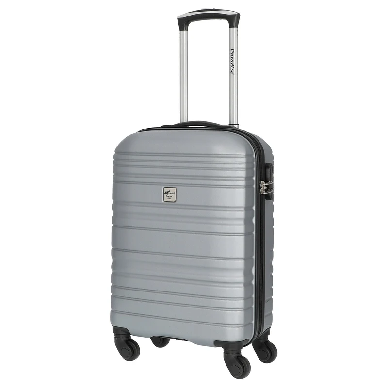 Paradise by CHECK.IN Santiago - Maleta de cabina de 4 ruedas 55 cm (color: plata)