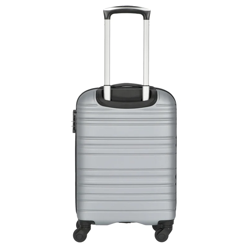 Paradise by CHECK.IN Santiago - Maleta de cabina de 4 ruedas 55 cm (color: plata)