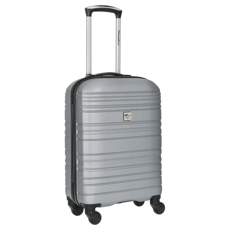 Paradise by CHECK.IN Santiago - Maleta de cabina de 4 ruedas 55 cm (color: plata)