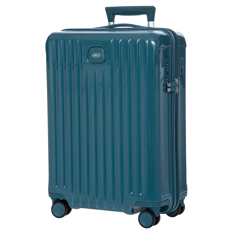 Brics Positano - Trolley de cabina con 4 ruedas 55 cm USB (oktan)