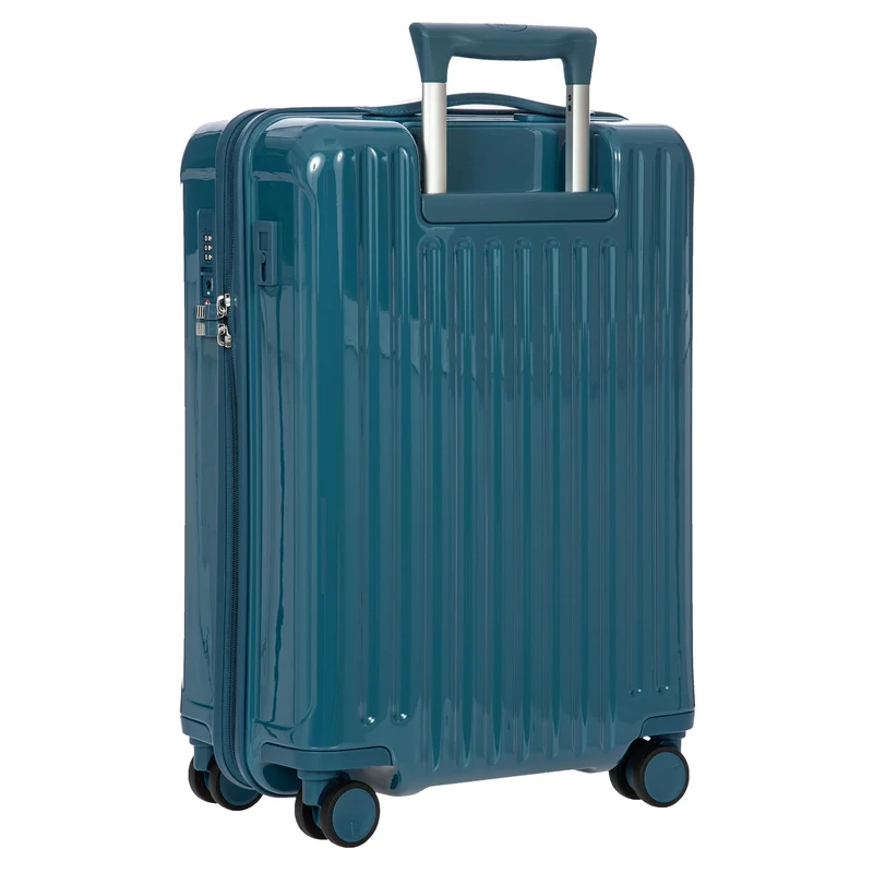 Brics Positano - Trolley de cabina con 4 ruedas 55 cm USB (oktan)