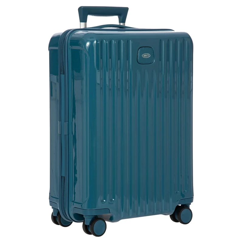 Brics Positano - Trolley de cabina con 4 ruedas 55 cm USB (oktan)