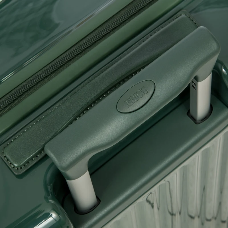 Brics Positano - Trolley de cabina con 4 ruedas 55 cm USB (emerald green)