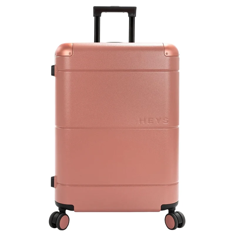 Heys Zen - Trolley de 4 ruedas M 66 cm expandible (coral)