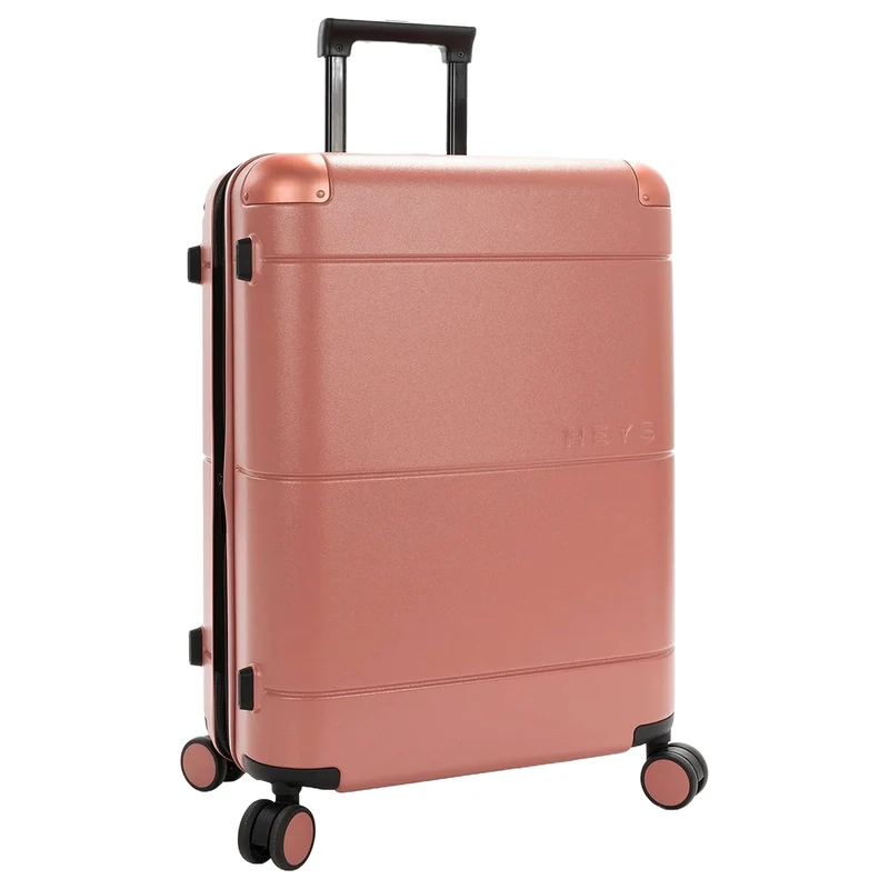 Heys Zen - Trolley de 4 ruedas M 66 cm expandible (coral)