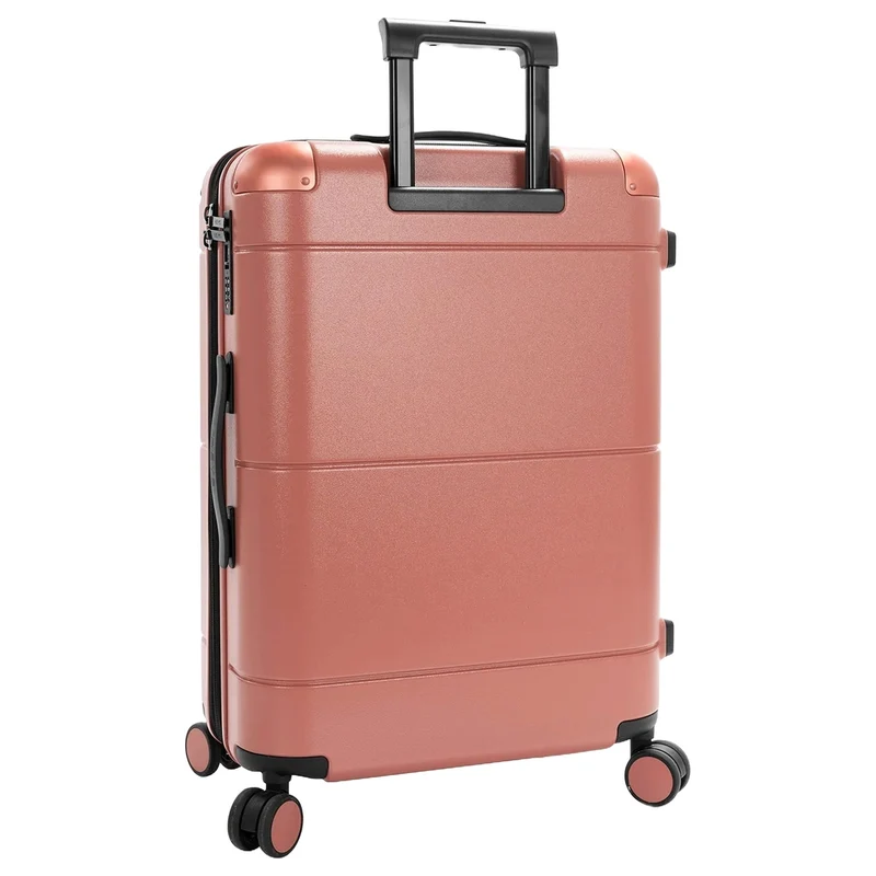 Heys Zen - Trolley de 4 ruedas M 66 cm expandible (coral)