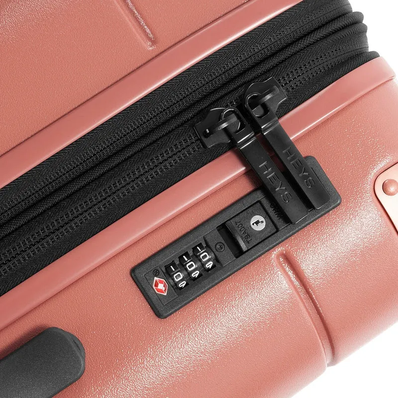Heys Zen - Trolley de 4 ruedas M 66 cm expandible (coral)